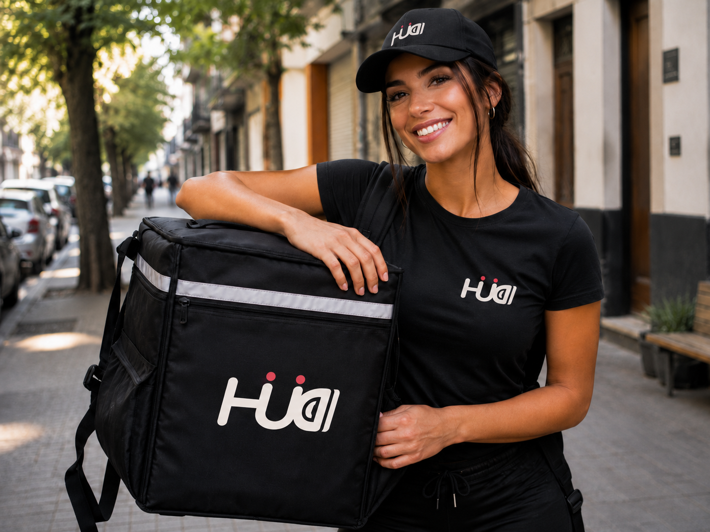 Repartidora local de Huddii